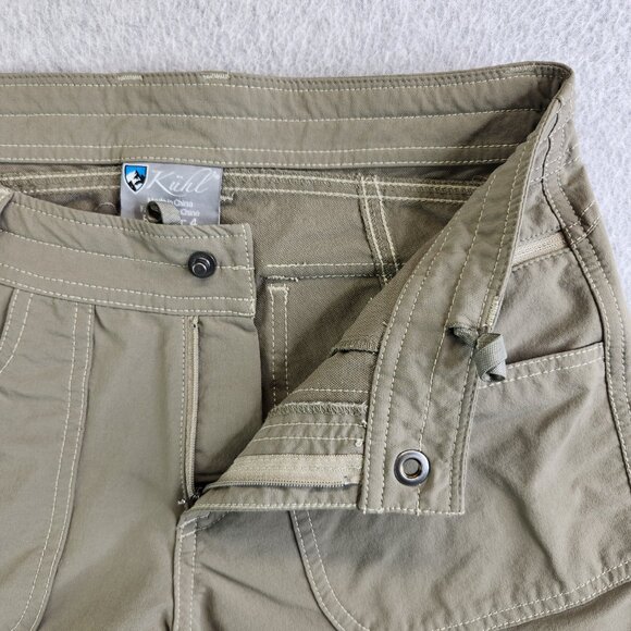 Kuhl Pants Womens 4 Gray Convertible Bootcut Roll Tab Hiking Trails Camping - Picture 3 of 16